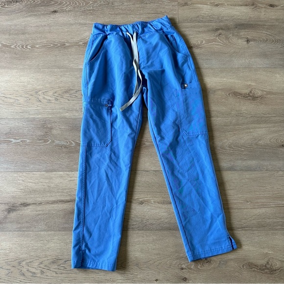 Figs High Waisted Yola skinny Scrub Pants XS/P - Picture 4 of 10